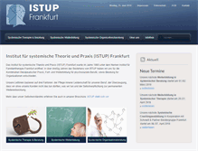 Tablet Screenshot of istup-ffm.de